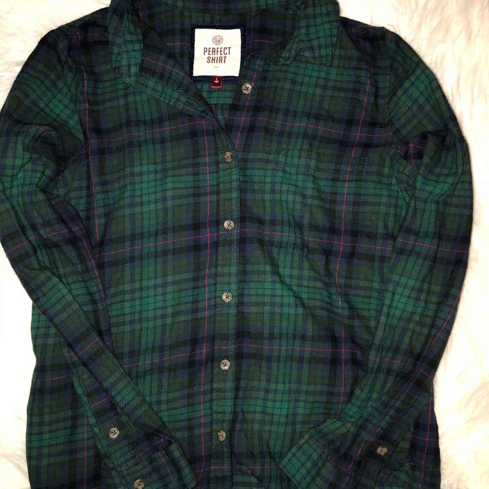 Green flannel